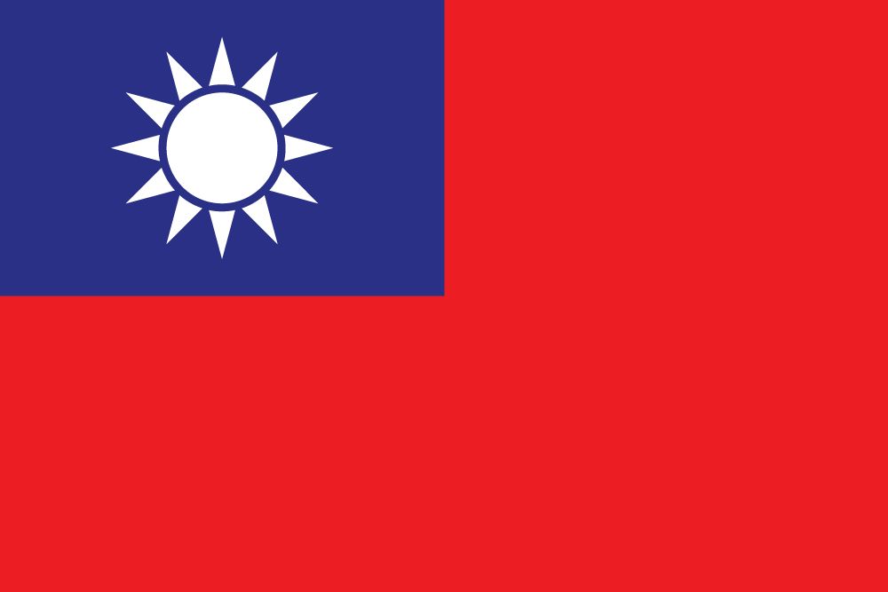 Taiwan Flag Png Large